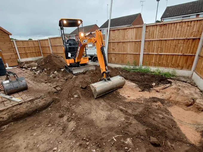 Groundworks and site preparation by RMS Building and Landscaping