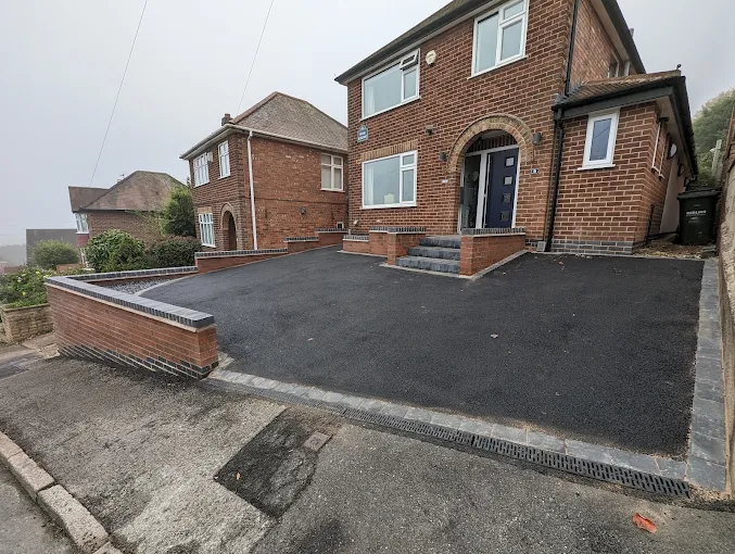 Tarmac driveway installation by RMS Building and Landscaping