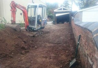 A driveway installed for a job in Carlton, Nottingham